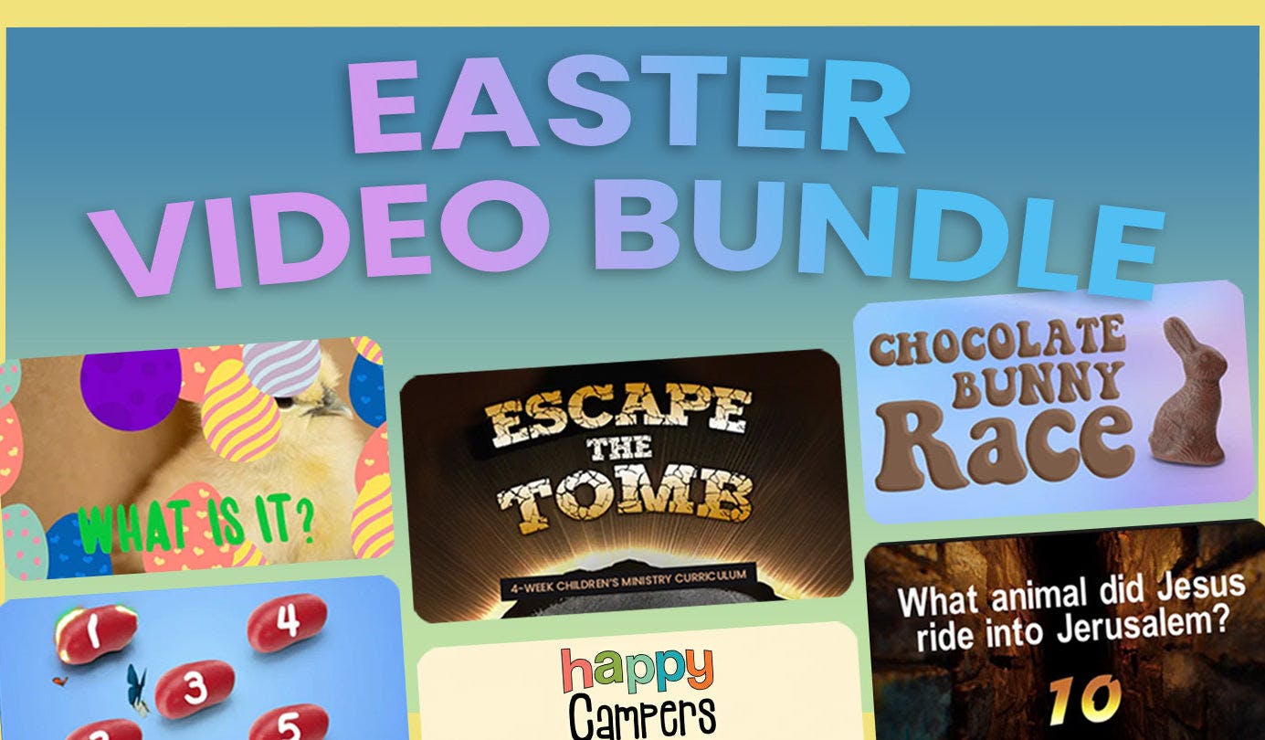Children's Ministry Easter Video Bundle