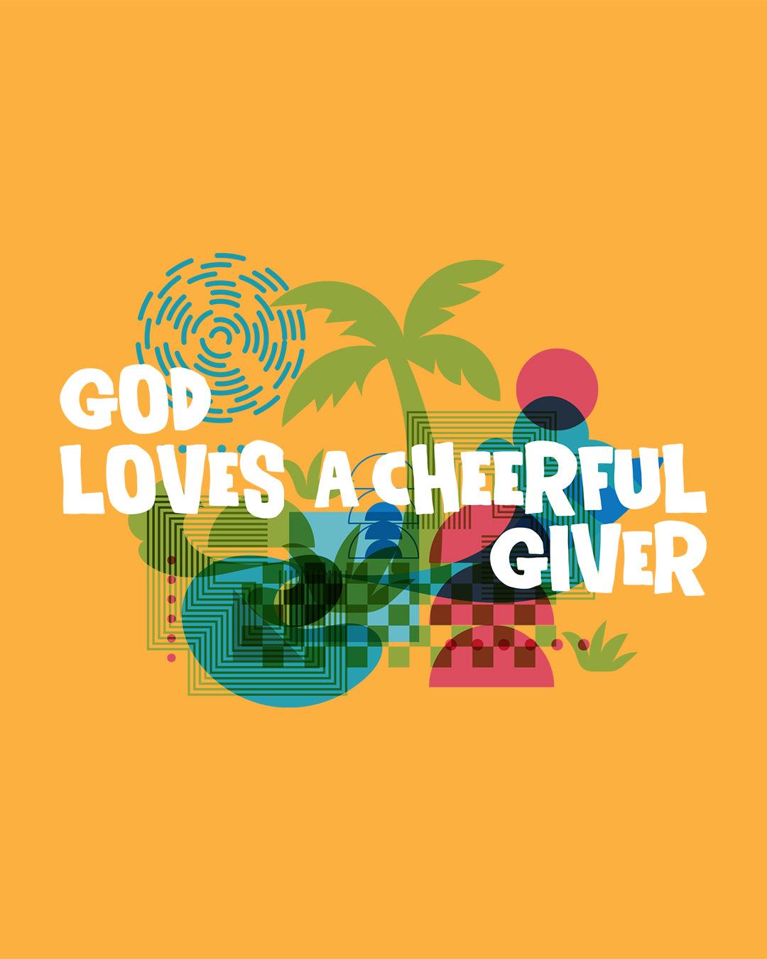 God Loves A Cheerful Giver Media Template