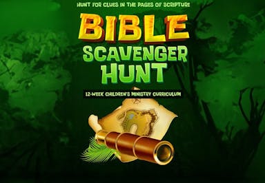 FREE Bible Scavenger Hunt Sunday School Lesson