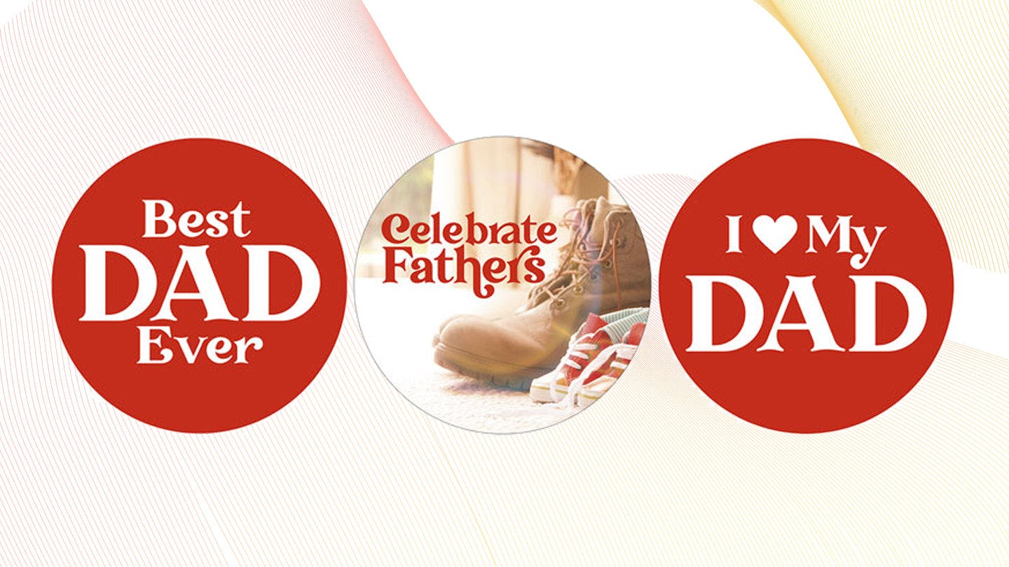 Celebrate Fathers Hand-held Set of 3