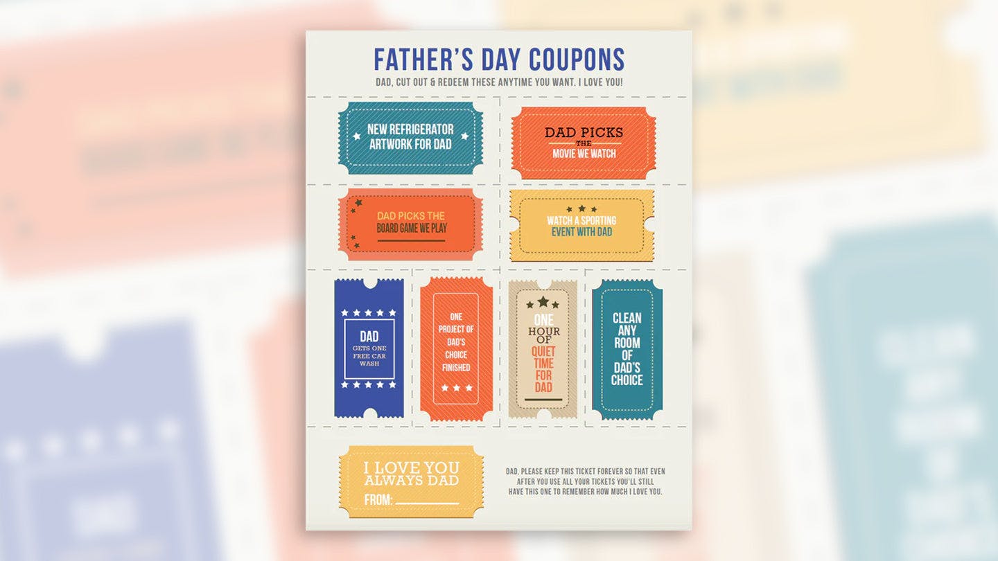 Father's Day Coupons