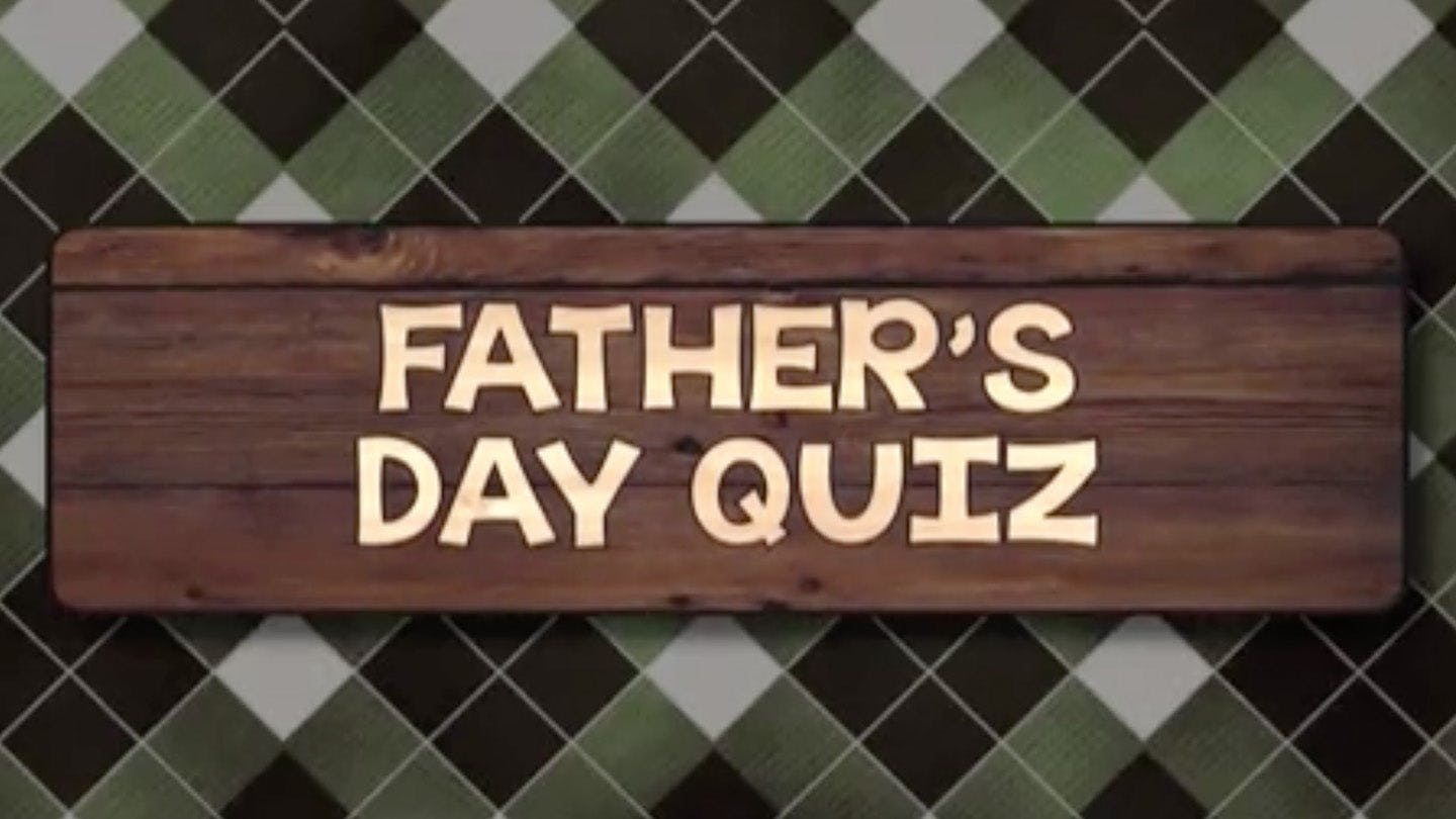 Father's Day Quiz Game Video