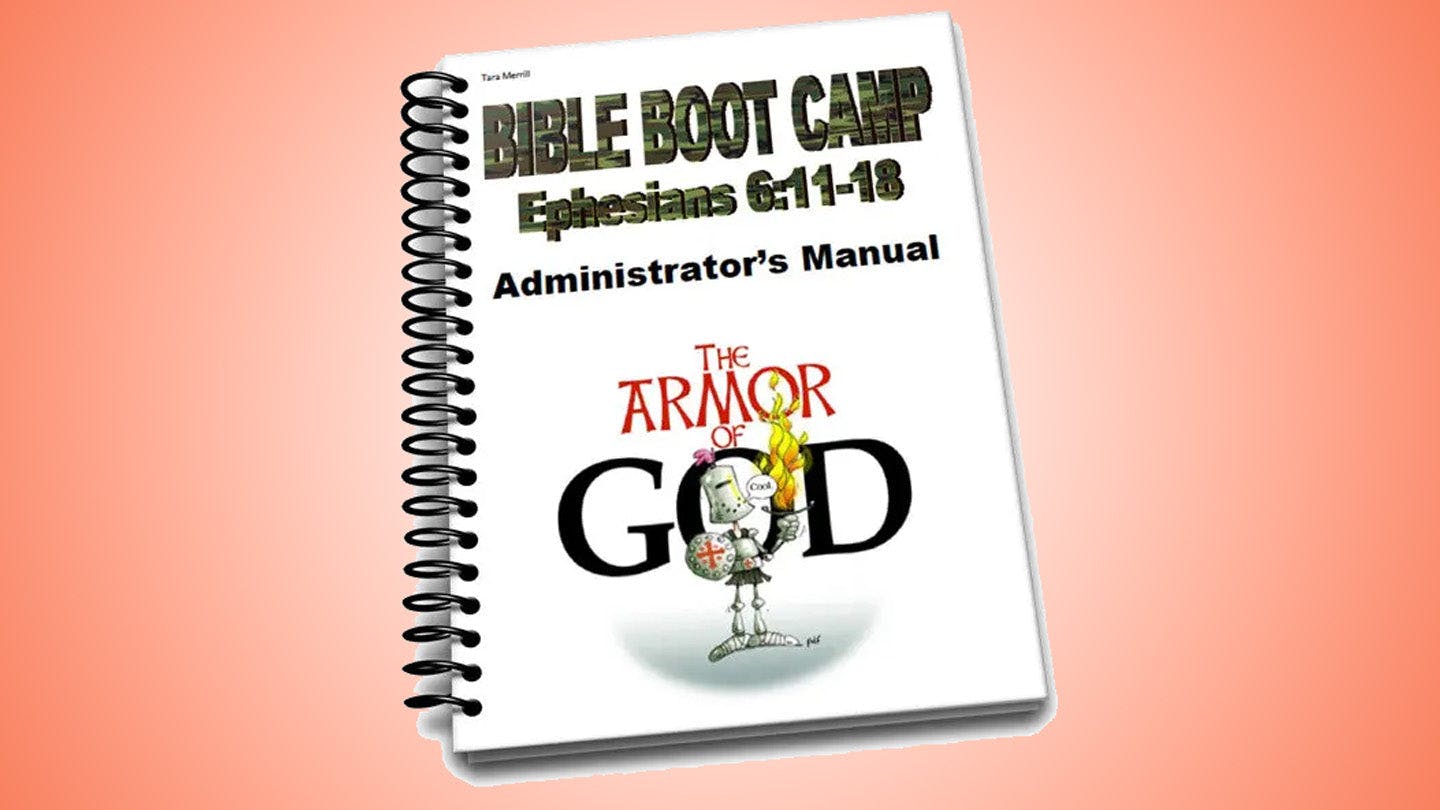 FREE VBS Curriculum - Bible Boot Camp “The Armor of God”
