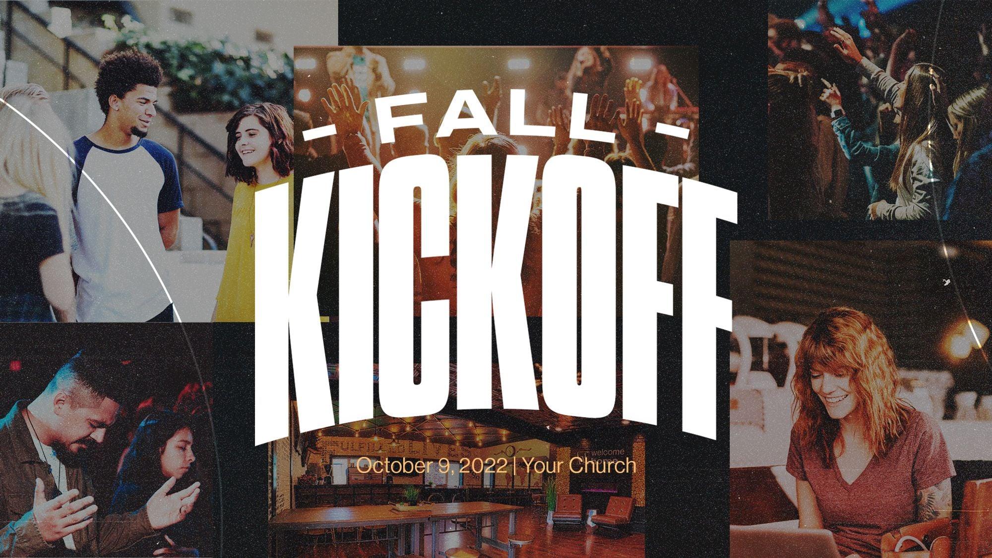 Fall Kickoff Church Media Template 1