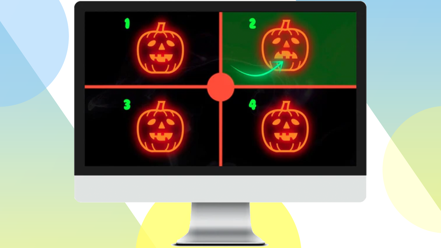 Glow In The Dark Pumpkins Game Video