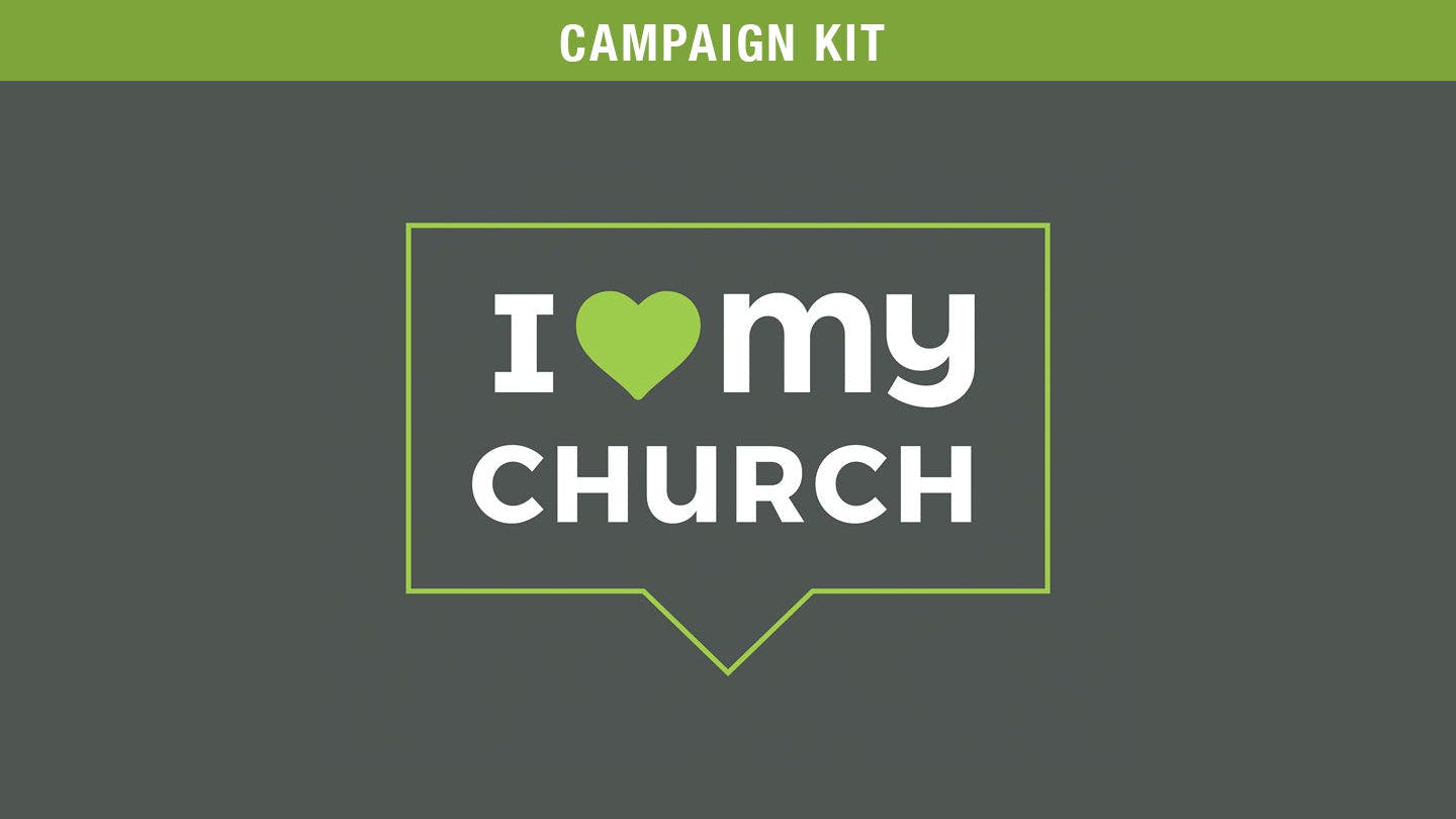 I Love My Church Believe Love Serve Kit