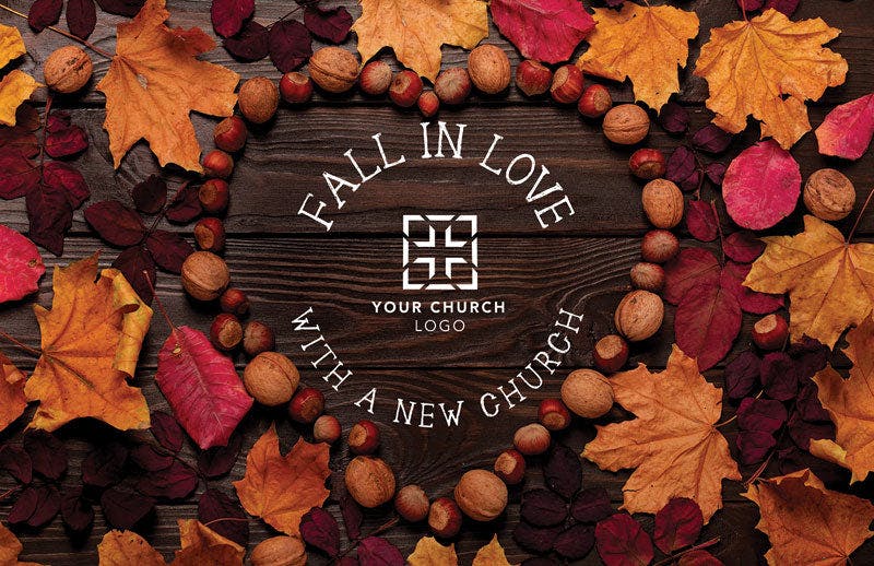 Fall in Love Postcard (5,000)