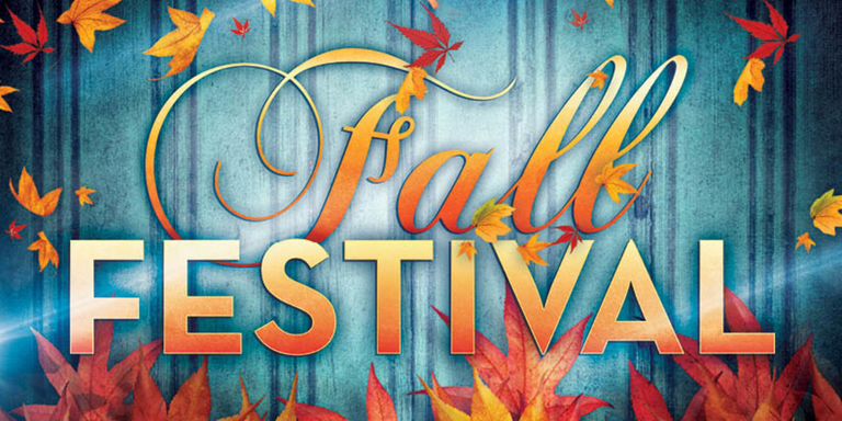 Fall Fest Blue Postcard (5,000)