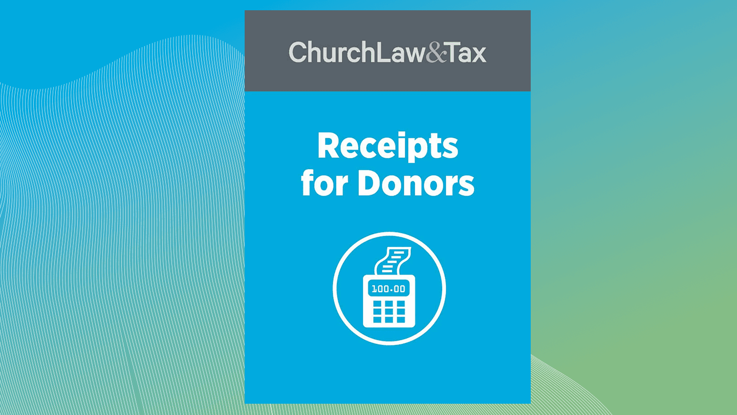 Receipts for Donors