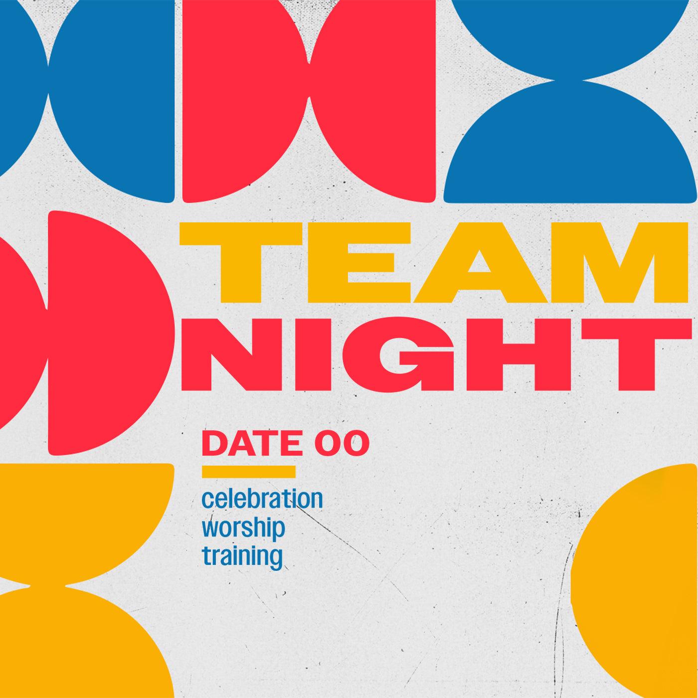 Team Night Church Media Template