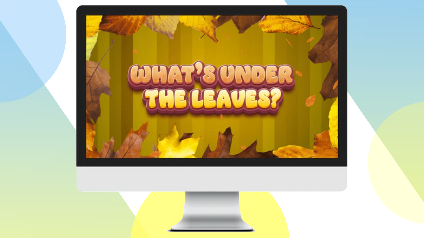 What's Under The Leaves Church Game Video