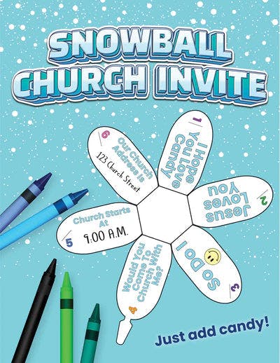 Free Snowball Church Invitation