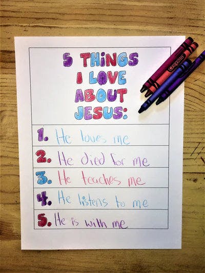5 Things I Love About Jesus
