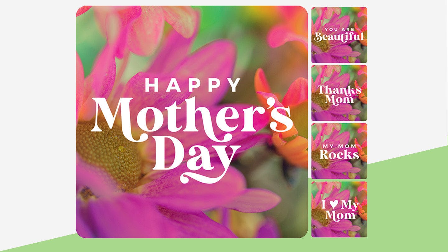 Mother's Day Bloom Set of 5