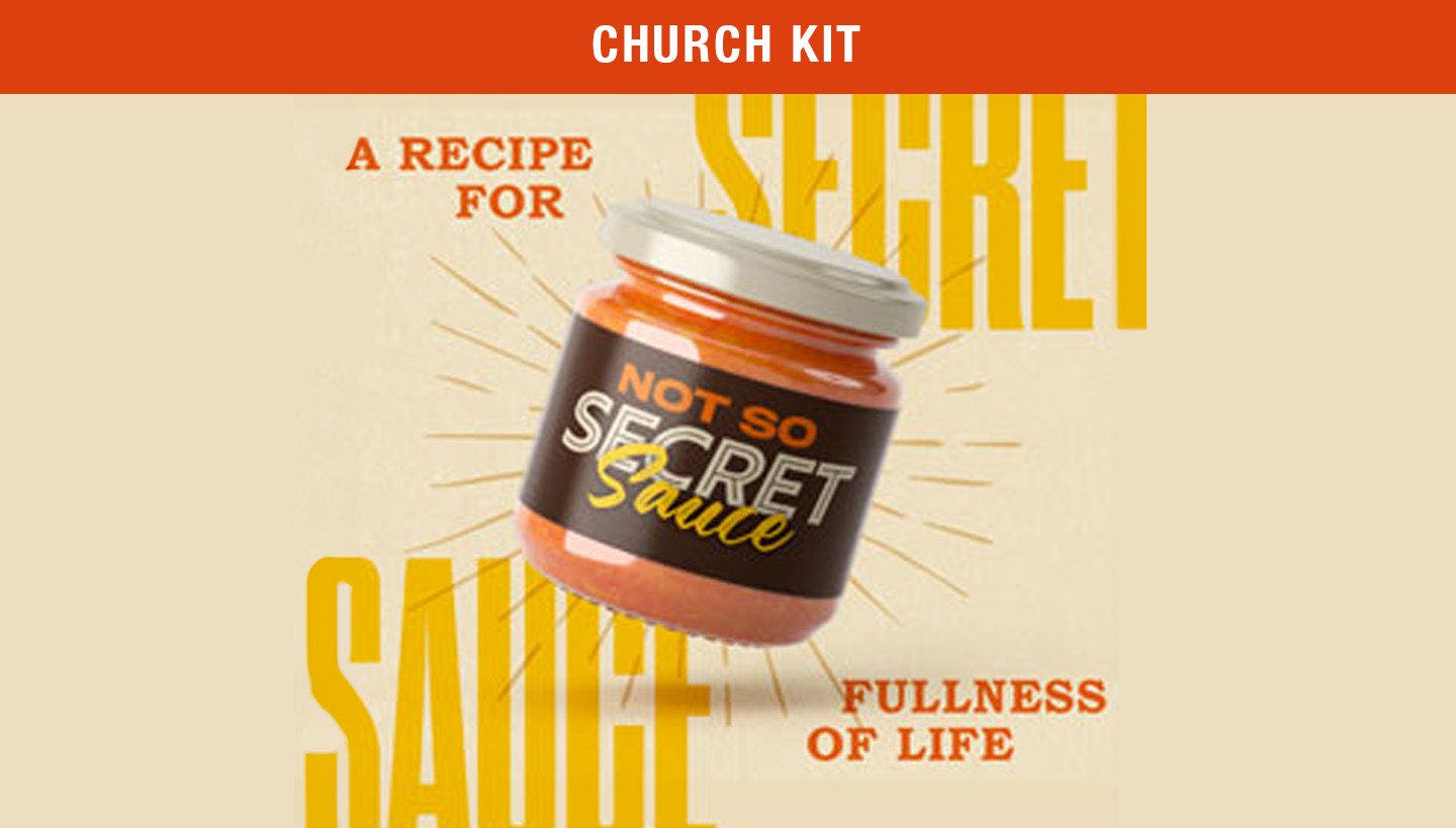Not So Secret Sauce Church Kit