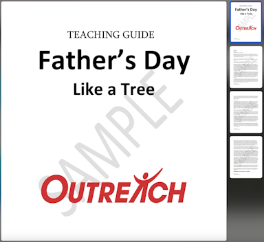 Father's Day: Like a Tree Digital Church Kit