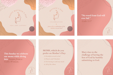 Mother's Day Celebration Digital Kit