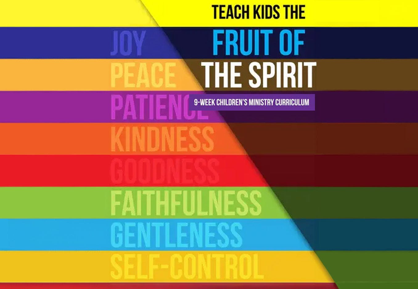 Fruit of the Spirit 9-Week Children's Ministry Curriculum