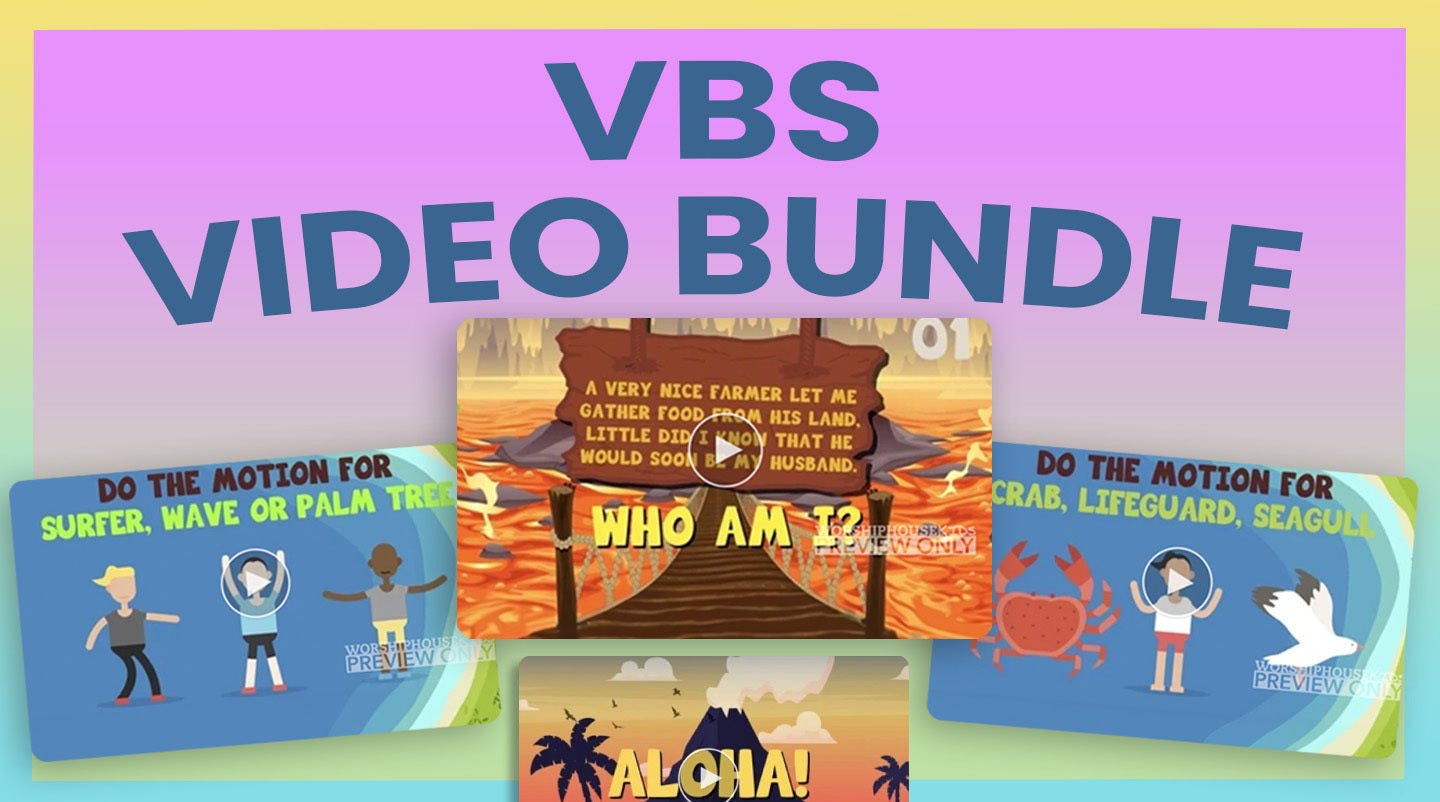 Children's Ministry VBS Video Bundle