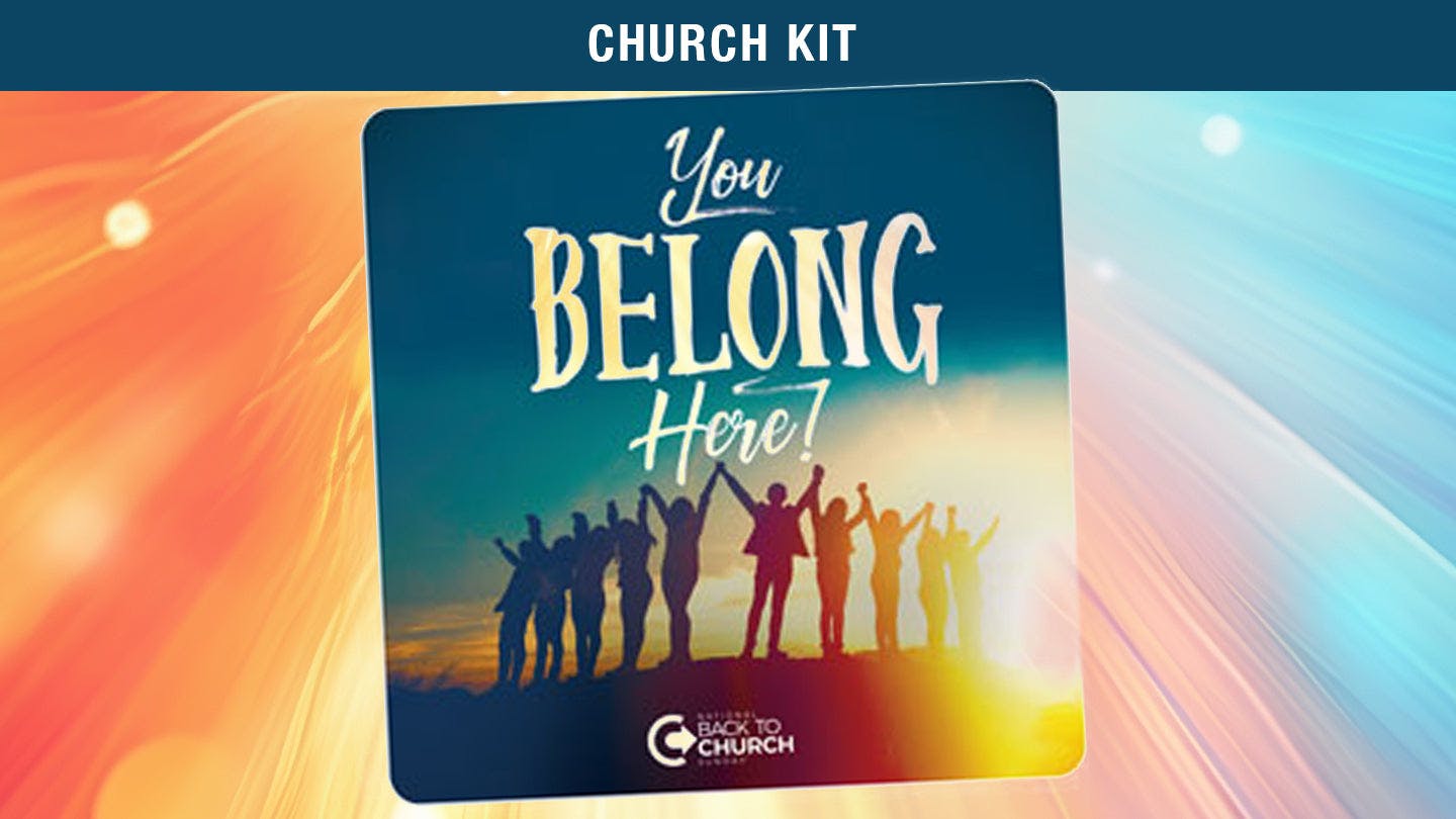 Back to Church Sunday: You Belong Here Digital Kit