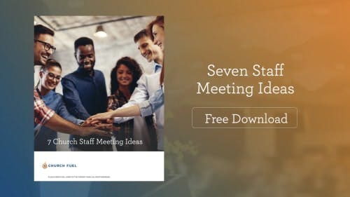 7 Staff Meeting Ideas