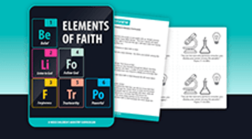 8-Week Sunday School Curriculum: Elements of Faith