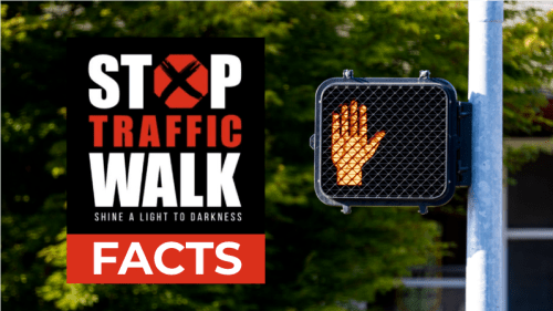 Stop Traffic Walk Human Trafficking Facts						